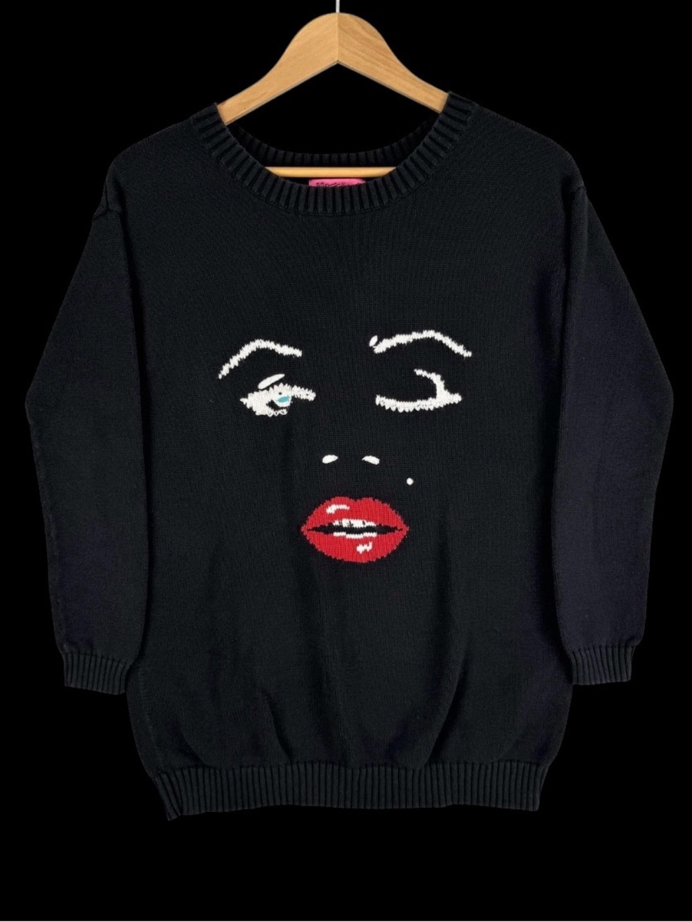 Vintage Betsey Johnson Marilyn Monroe sweater - Hard to Find
